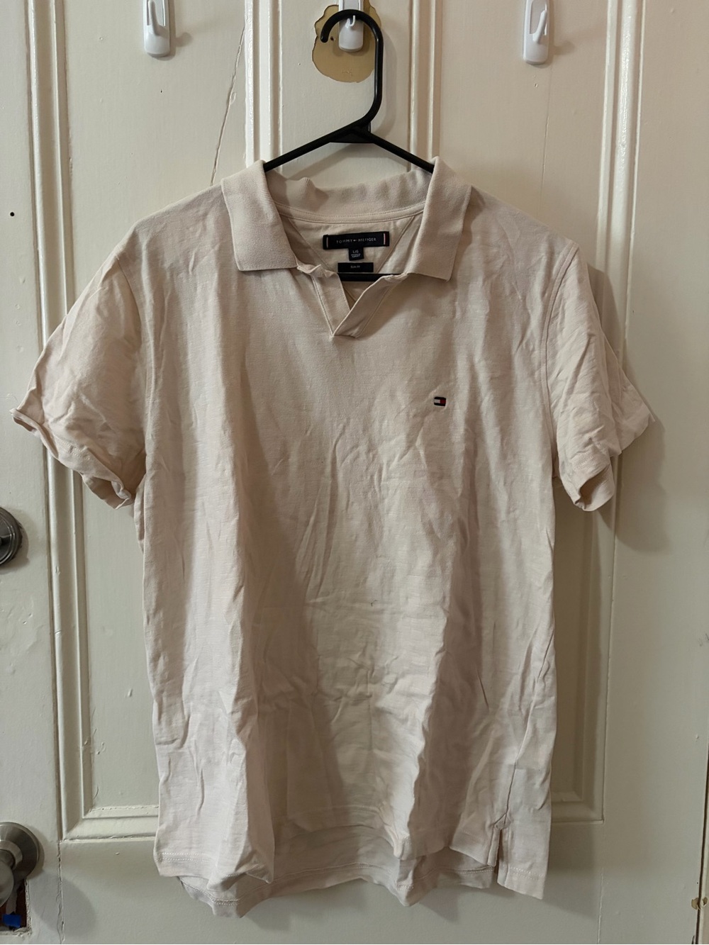 White Tommy Hilfigure Polo